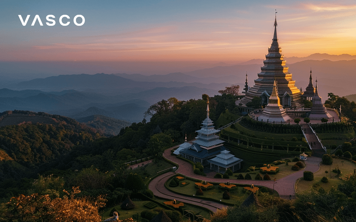 Doi Inthanon в Чианг Май, Тайланд.